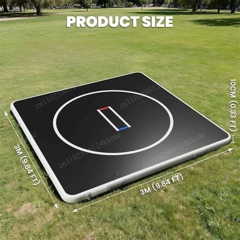 Tumbling Air Track - Professional Inflatable Air Track Mat, 4-Inch