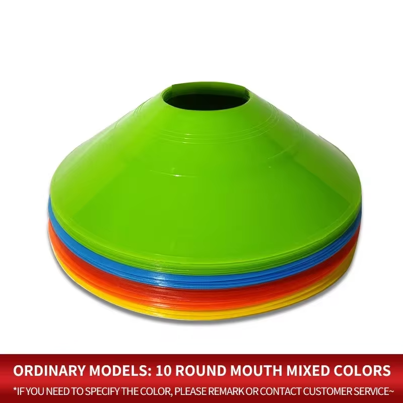 Football Training Cone - 10pcs Cone Set Football Training Equipment