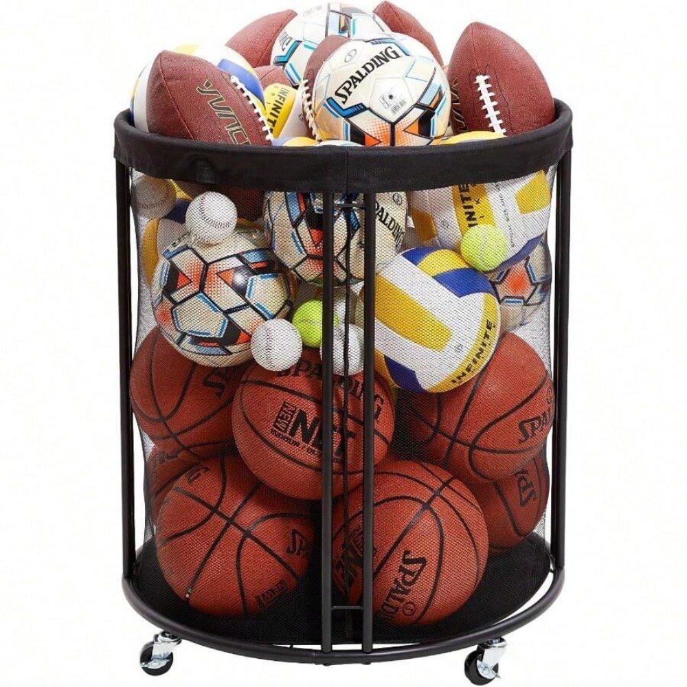 Heavy Duty Ball Storage Bin Ca - đánh giá và giá Sports Equipment Organizer Garage