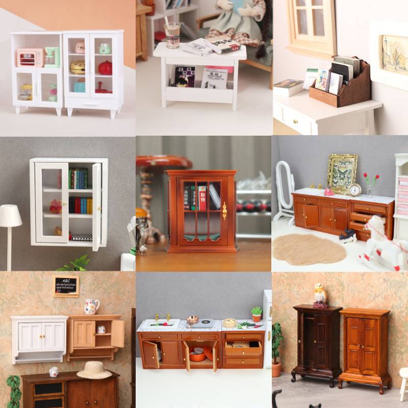 1:12 Dollhouse Miniature White - đánh giá và giá Sports Equipment Locker