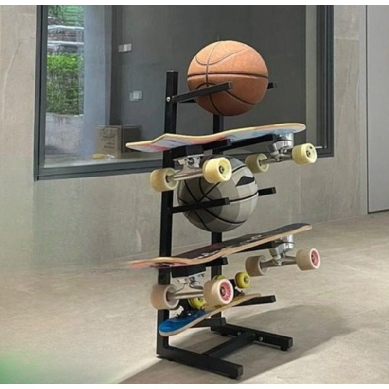 Skateboard Equipment Rack Inte - đánh giá và giá Sports Equipment Rack