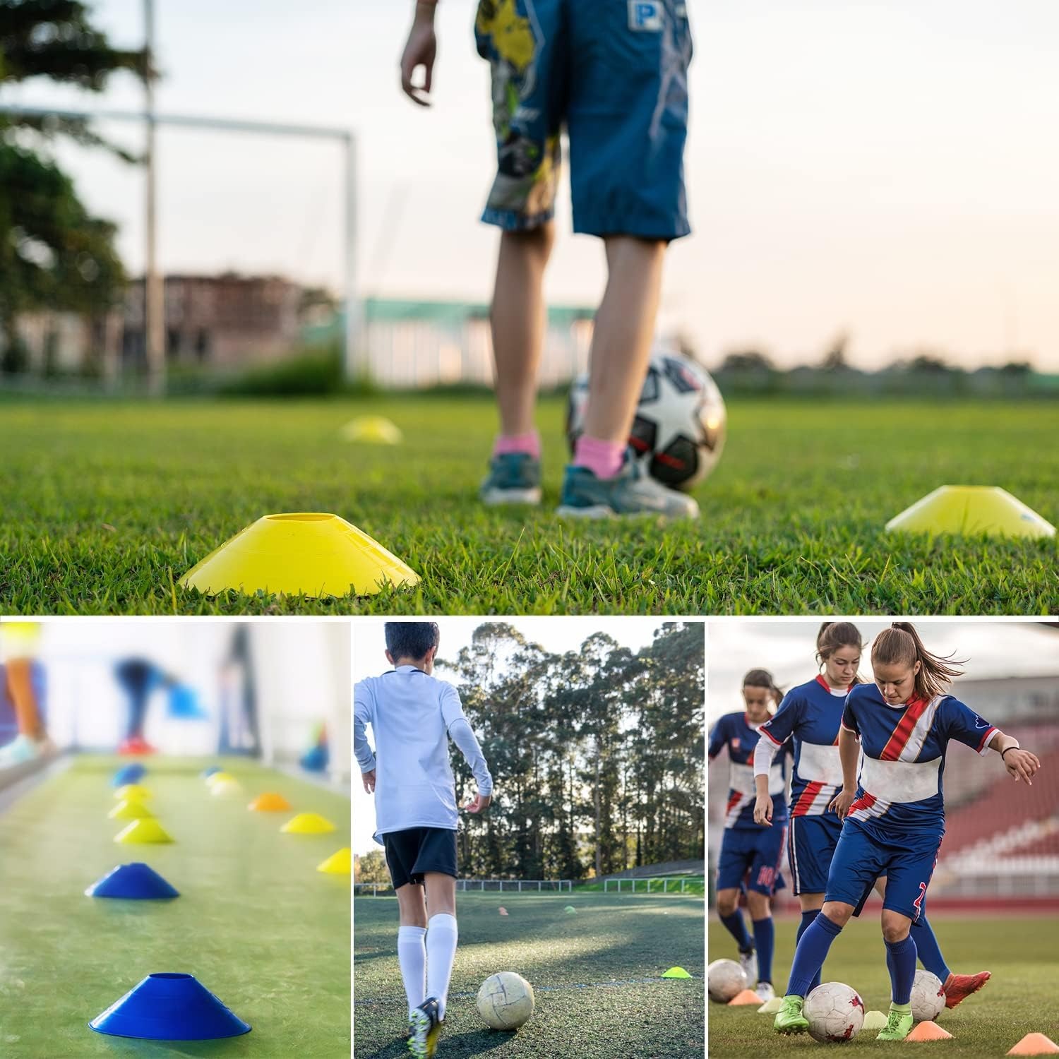 30pcs football cone plate foot - đánh giá và giá Football Training Cone