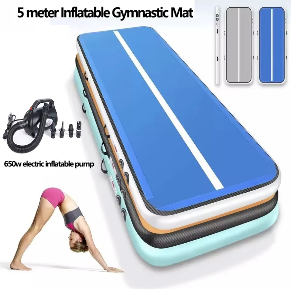 Inflatable Air Track 5m Gymnas - đánh giá và giá Tumbling Air Track