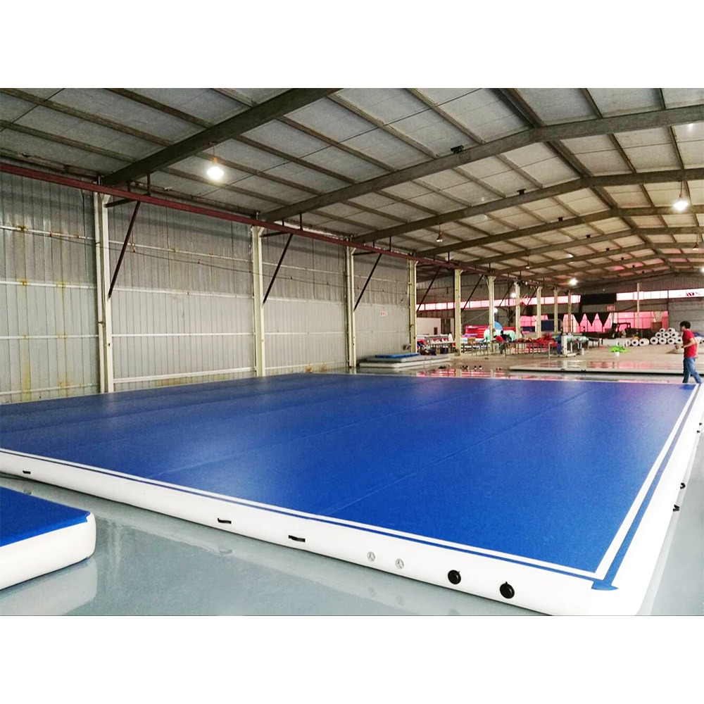 8mx8m Square Large Gymnastics  - đánh giá và giá Tumbling Air Track