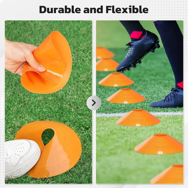 30 Pack   football training pl - đánh giá và giá Football Training Cone