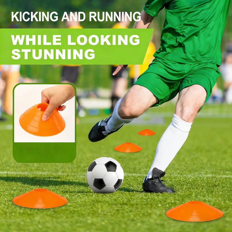 30 Pack   football training pl - đánh giá và giá Football Training Cone