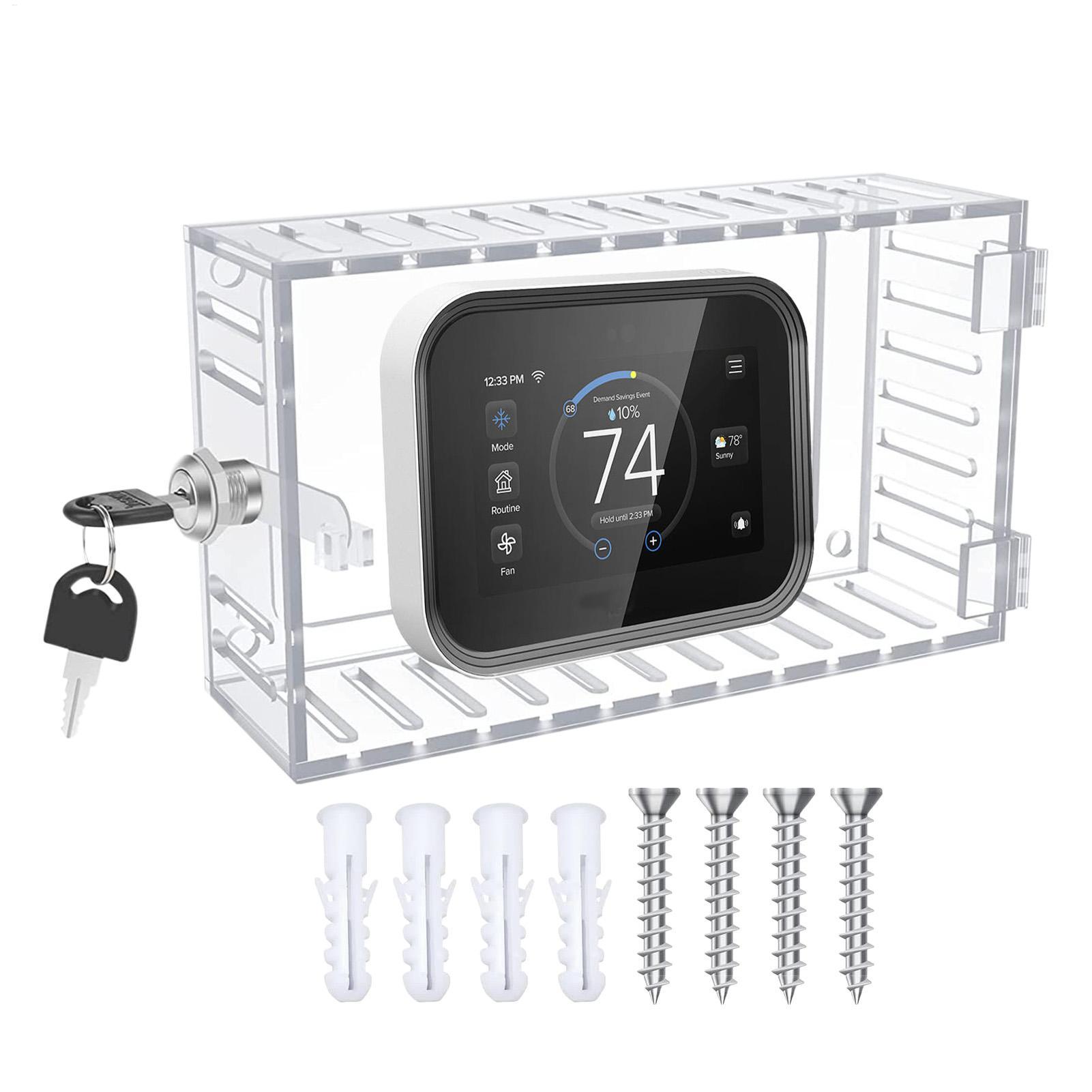Thermostat Lock Box Clear Larg - đánh giá và giá Sports Equipment Organizer Garage