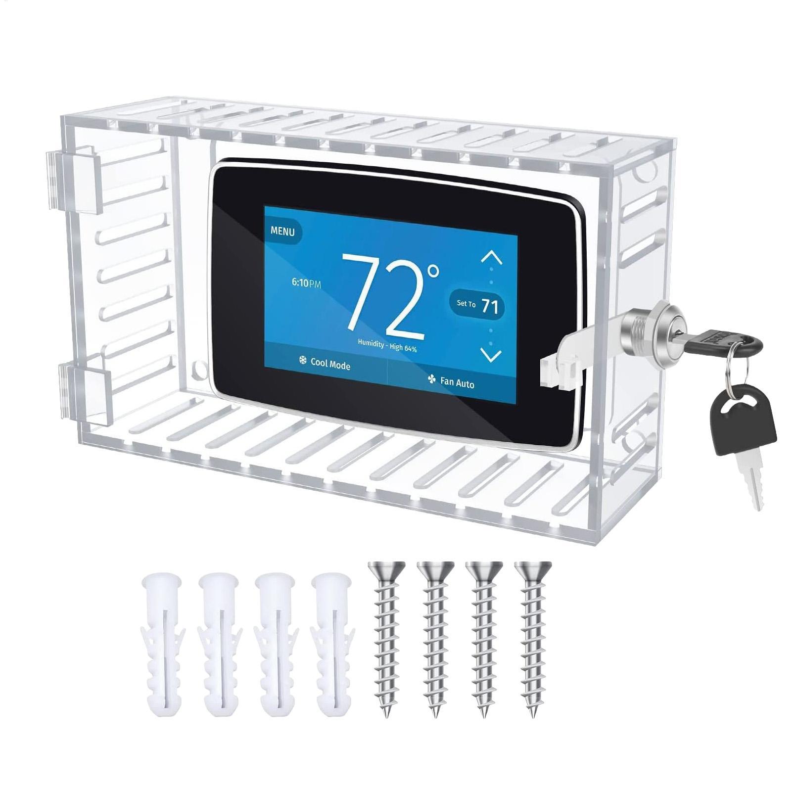 Thermostat Lock Box Clear Larg - đánh giá và giá Sports Equipment Organizer Garage
