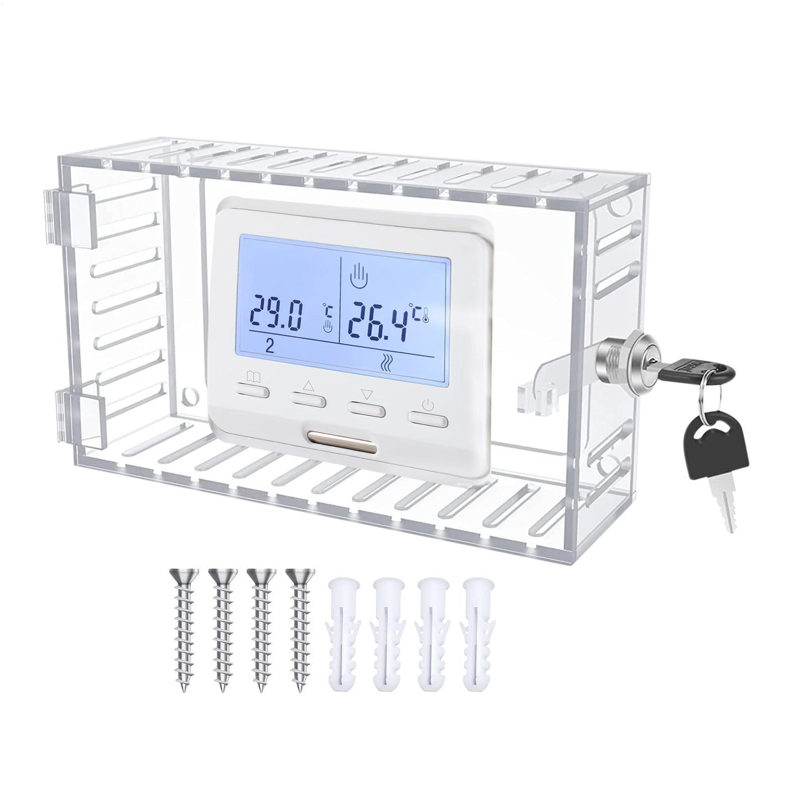 Thermostat Lock Box Clear Larg - đánh giá và giá Sports Equipment Organizer Garage