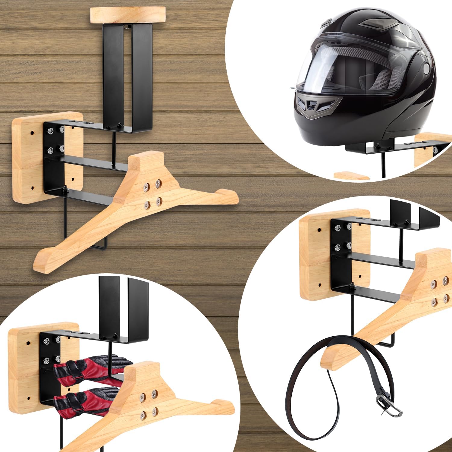 ​Motorcycle Helmet Holder Wall - đánh giá và giá Sports Equipment Rack