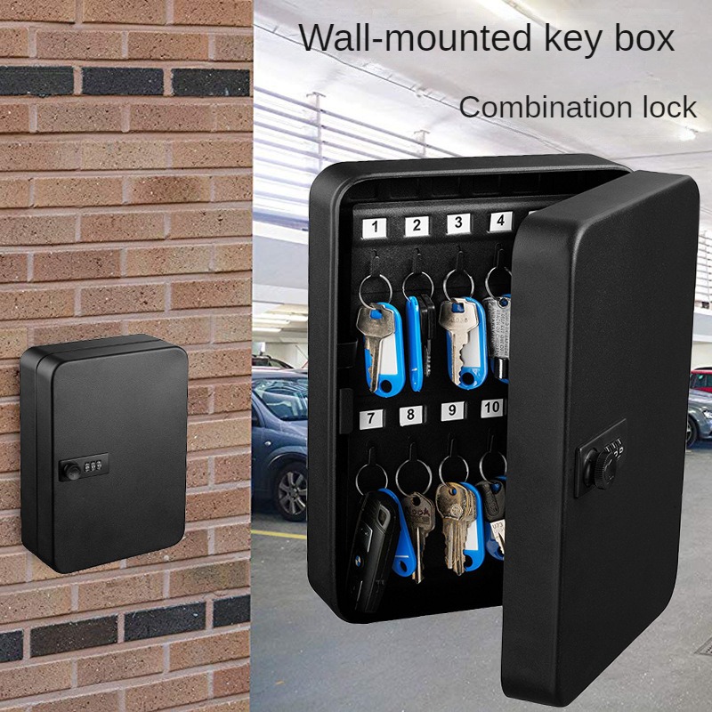 All-Steel Password Lock Key Bo - đánh giá và giá Sports Equipment Organizer Garage