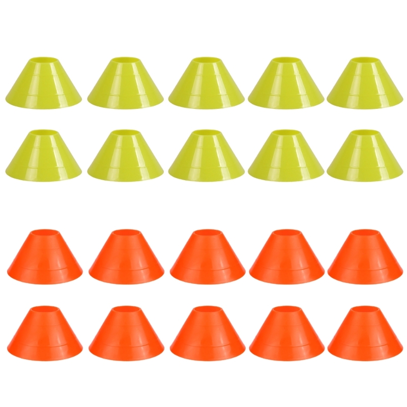 10 Chiếc Mark Đĩa Bóng Đá Nón  - đánh giá và giá Football Training Cone