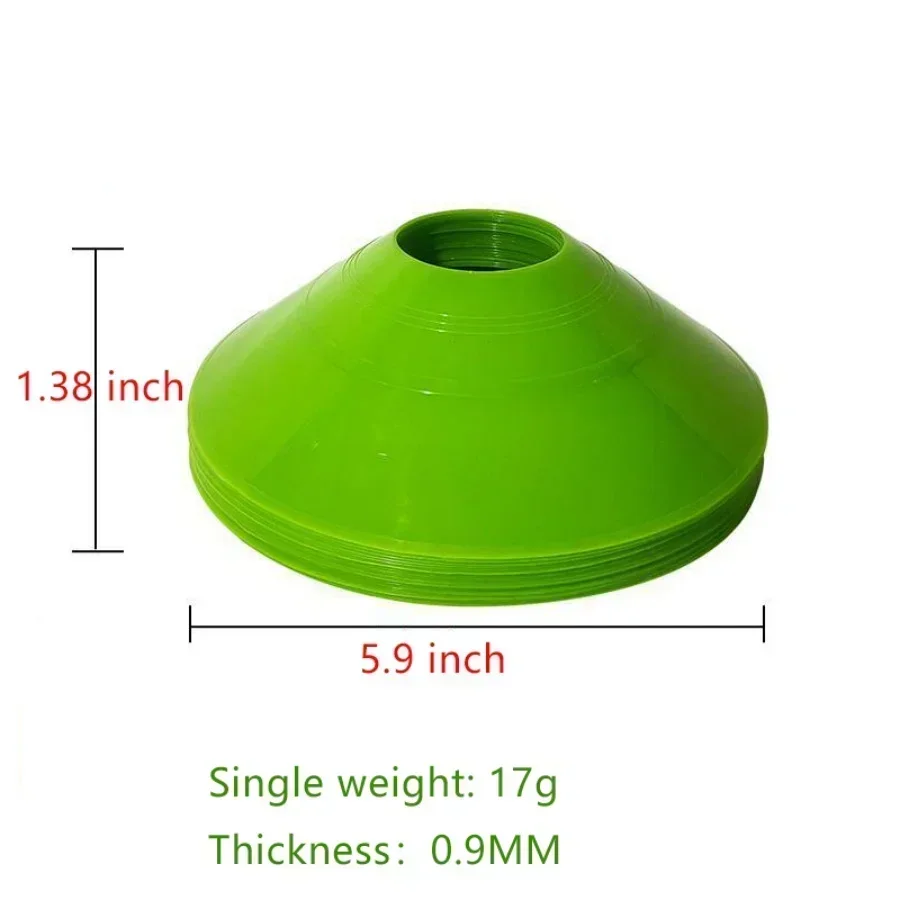 10Pcs Soccer Cones Disc Footba - đánh giá và giá Football Training Cone