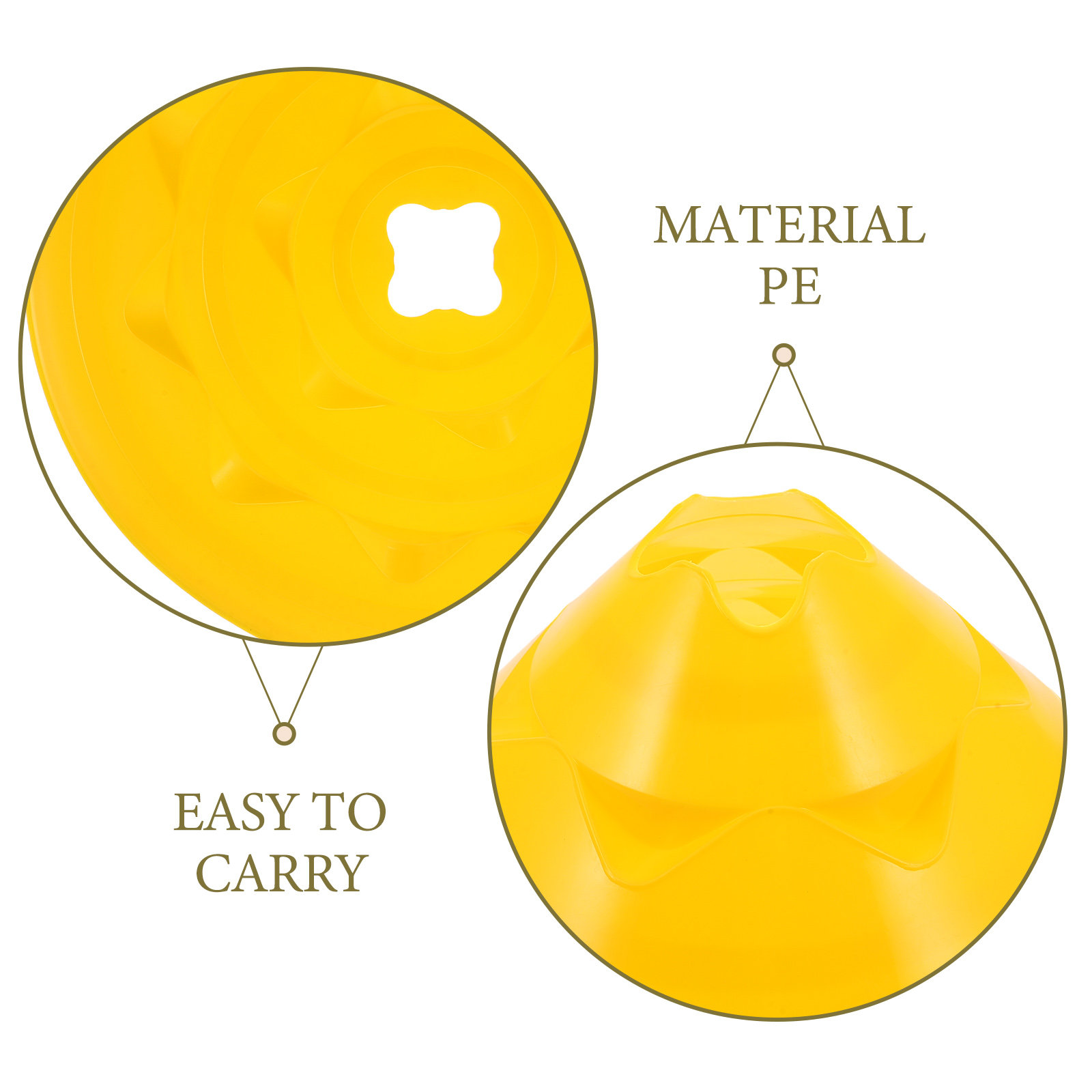 6Pcs Soccer Training Cones 11. - đánh giá và giá Football Training Cone