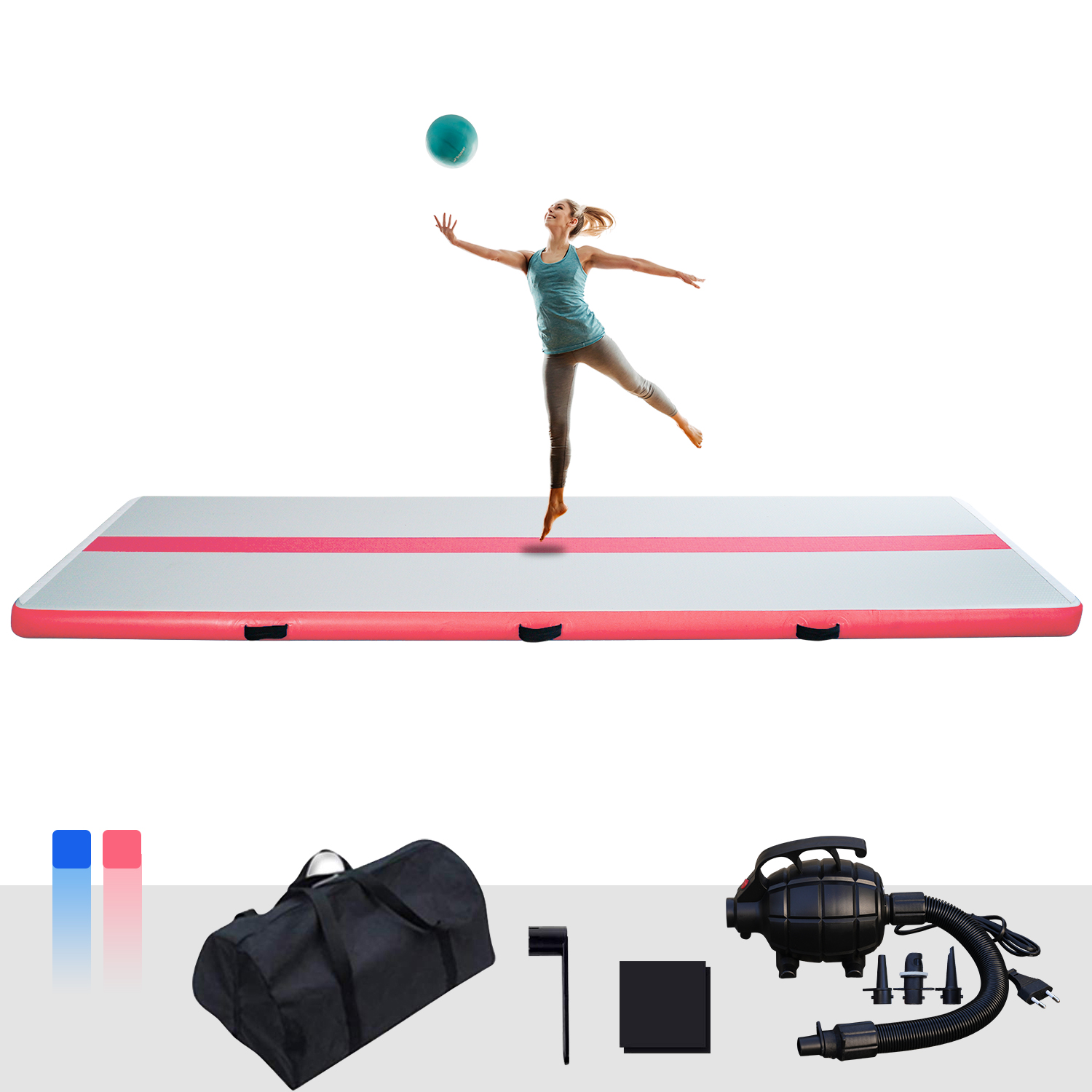 EU Free Shipping Dropshipping  - đánh giá và giá Tumbling Air Track