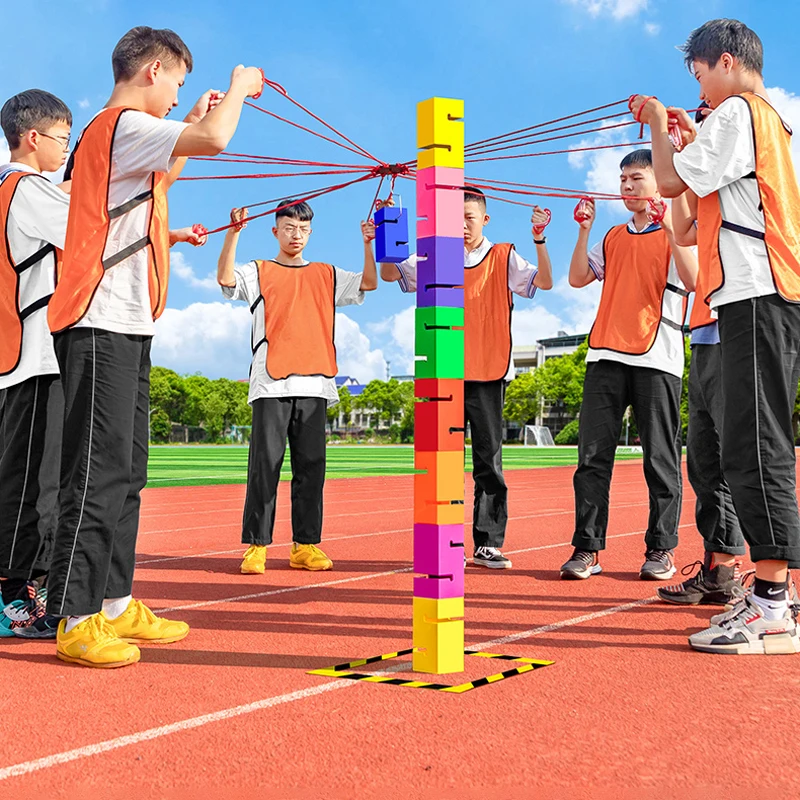Teamwork Games Tower Building  - đánh giá và giá Sports Equipment Company