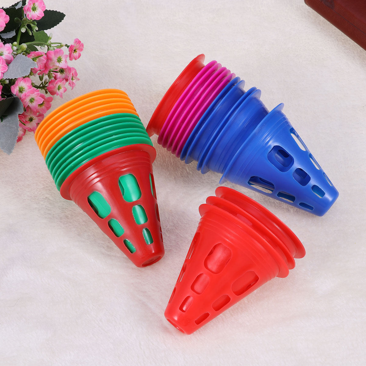 25Pcs Thickened Anti Crack Spo - đánh giá và giá Football Training Cone
