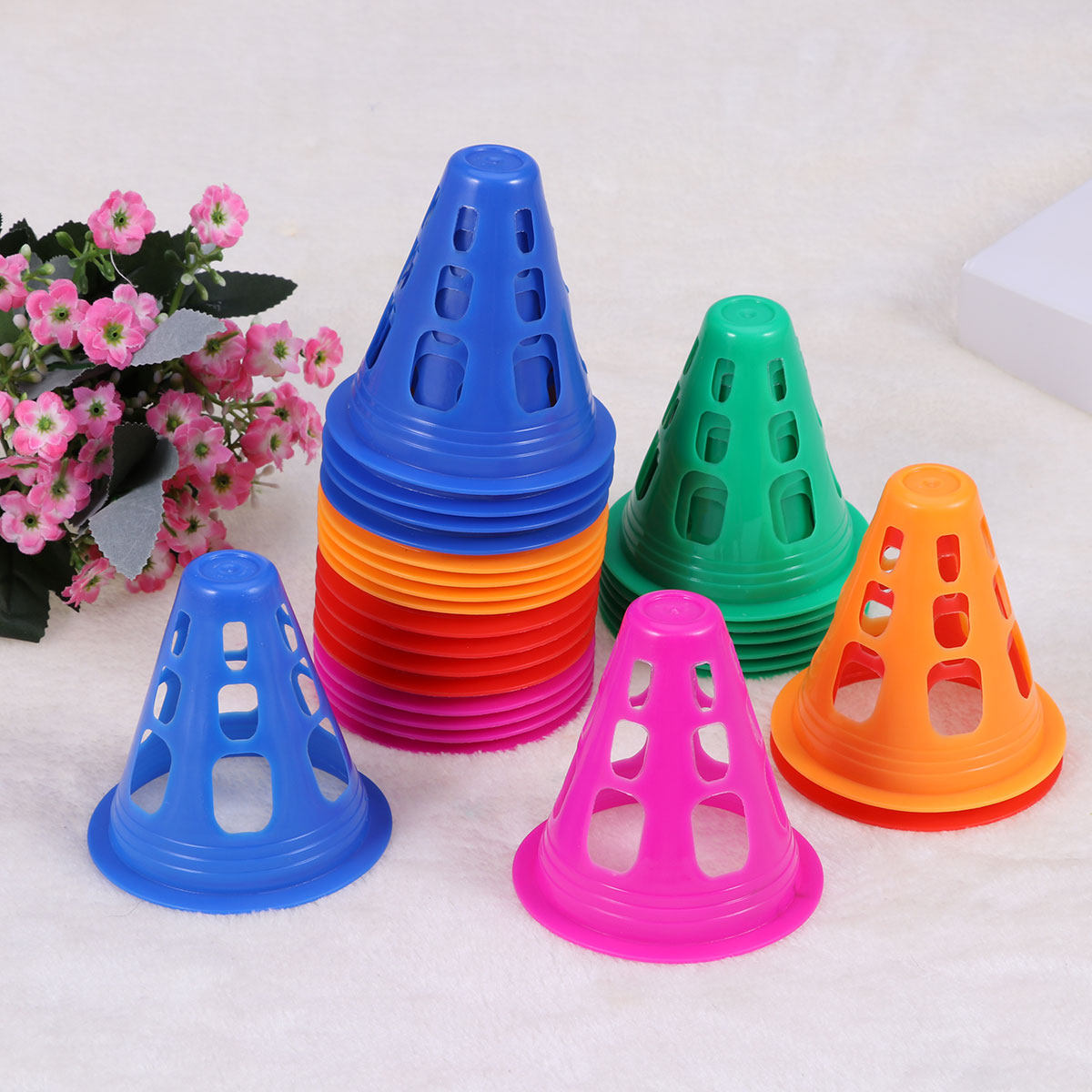 25Pcs Thickened Anti Crack Spo - đánh giá và giá Football Training Cone