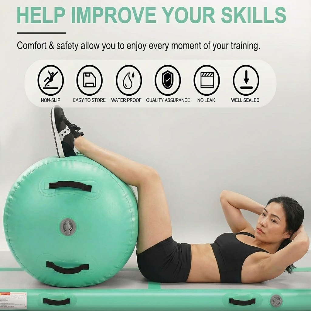 OEM Custom Inflatable Air Trac - đánh giá và giá Tumbling Air Track