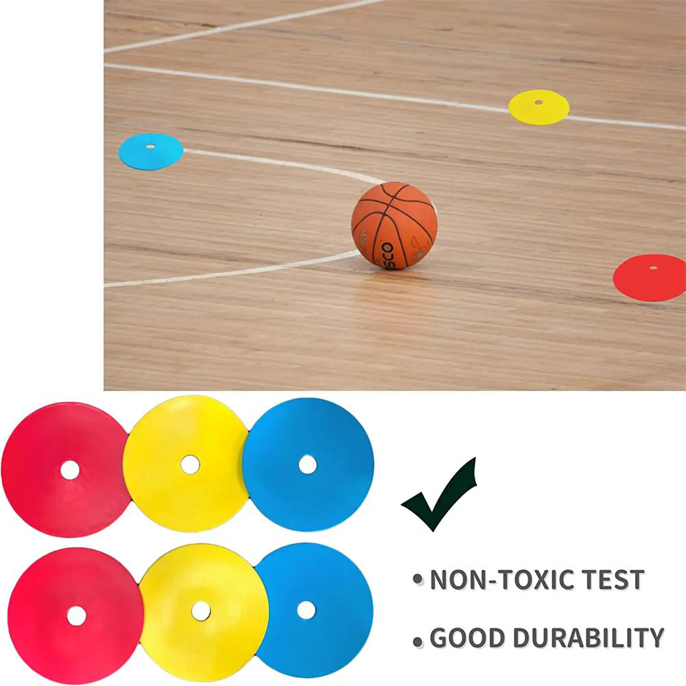 10pcs Soccer Flat Cones Marker - đánh giá và giá Football Training Cone