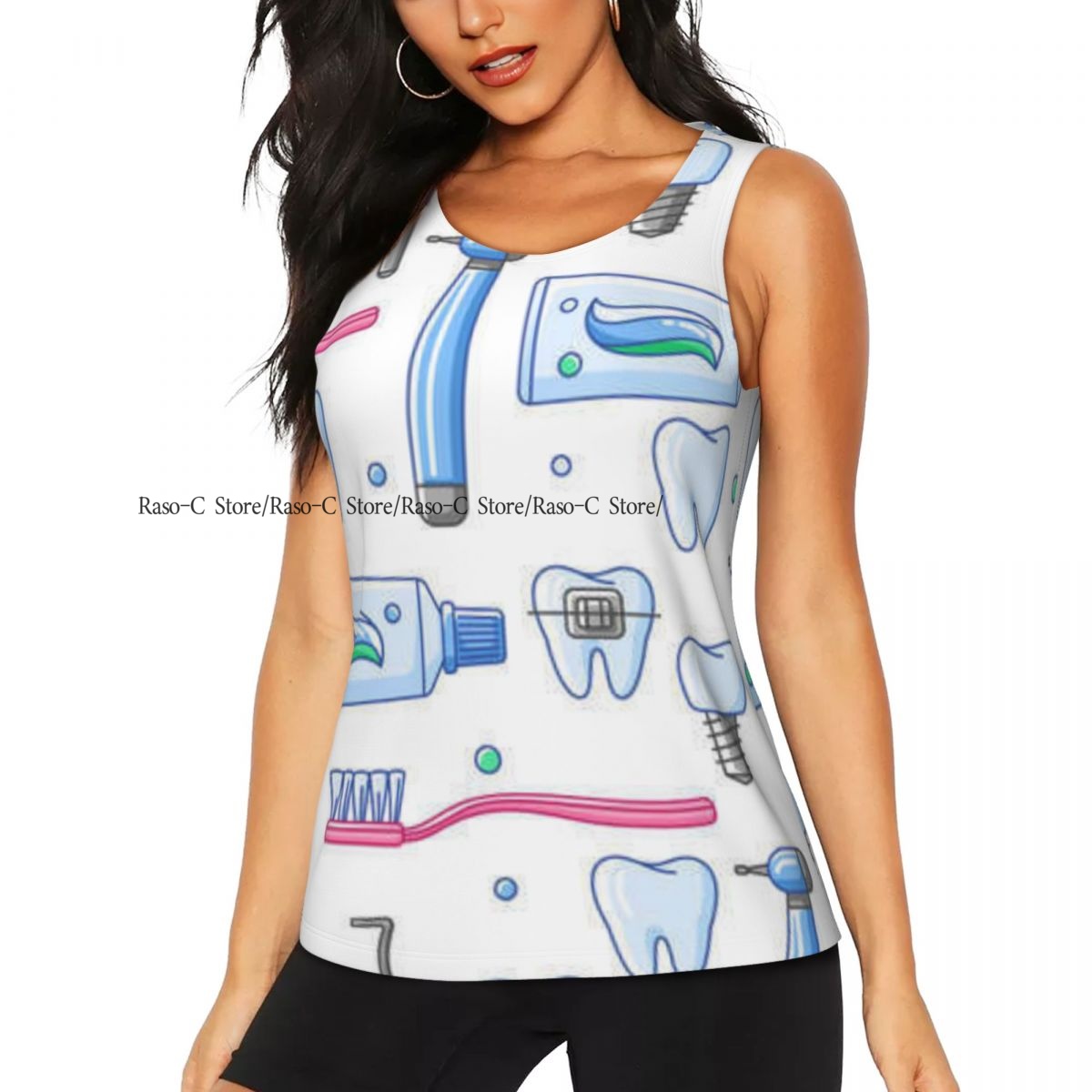 Women Fitness Sexy Yoga Vest M - đánh giá và giá Sports Equipment Background