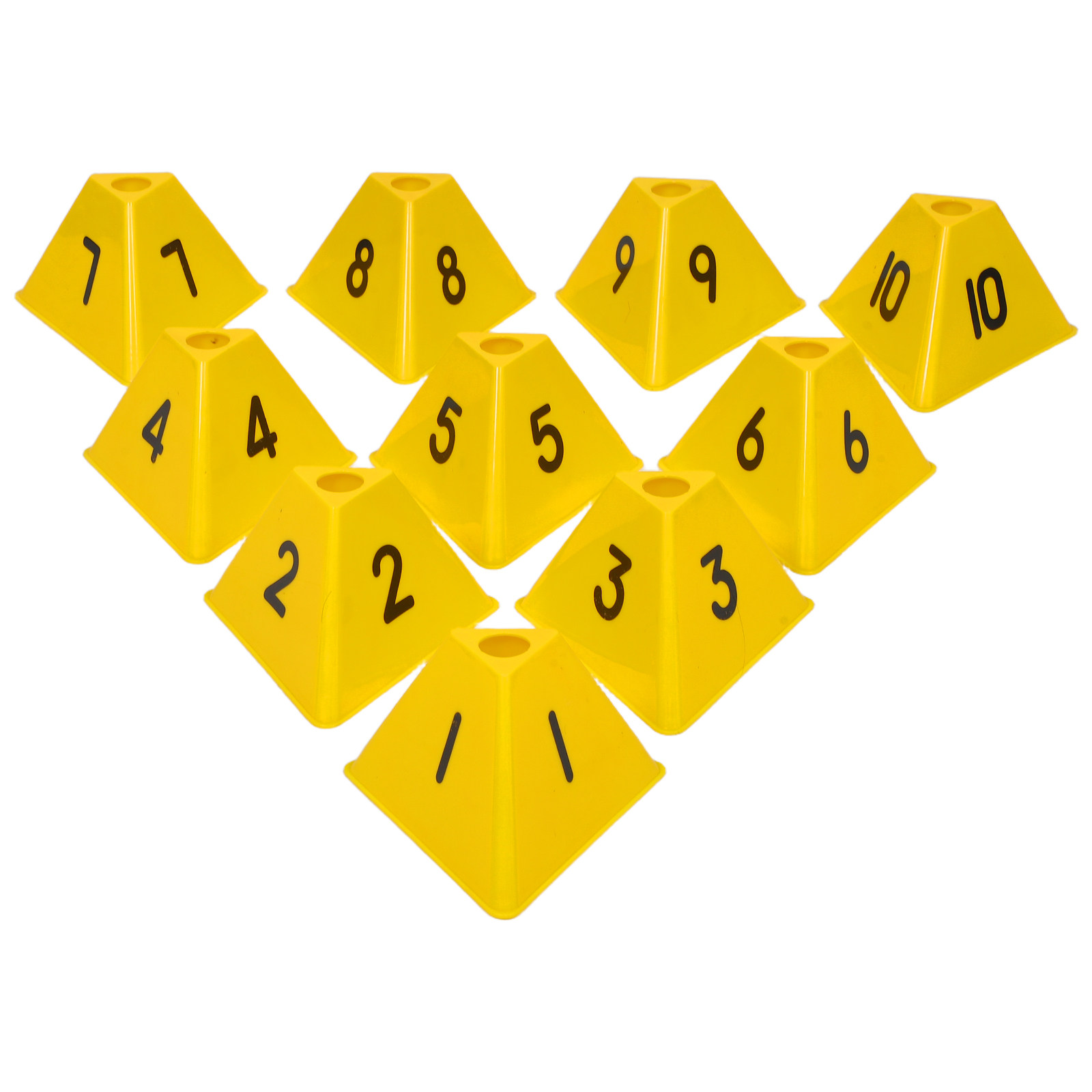 10Pcs Football Training Marker - đánh giá và giá Football Training Cone